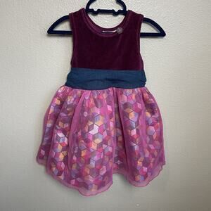 Matilda Jane Dress Size 2 Miss Fancy Paint By Numbers Velvet Toddler Girls